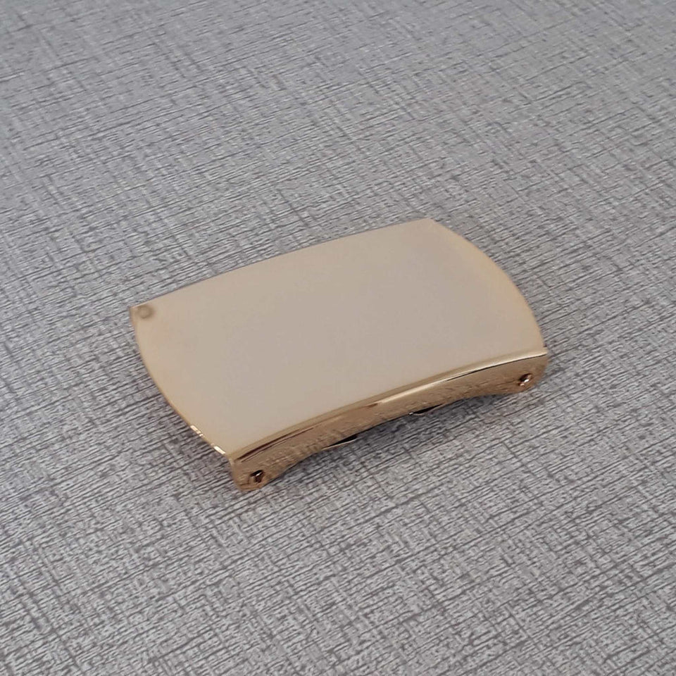 FIVELA LATÃO DOURADA LISA - Expresso Militar