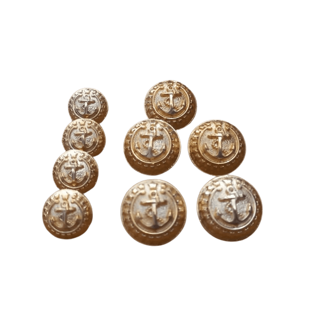 JOGO BOTÕES DOURADOS DÓLMÃ MASCULINO - Expresso Militar