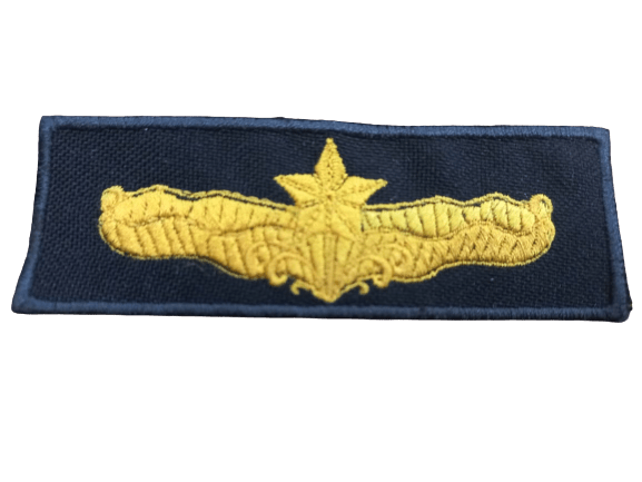 MB BREVE BORDADO AZUL APERF QUADRO TÉCNICO - Expresso Militar
