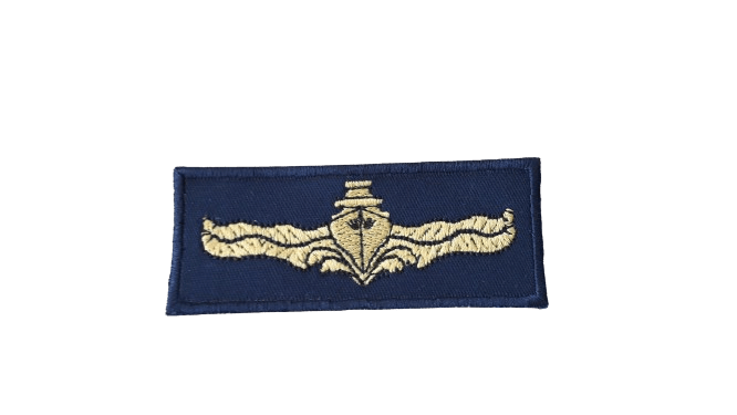 MB BREVE BORDADO AZUL SUPERFÍCIE - Expresso Militar