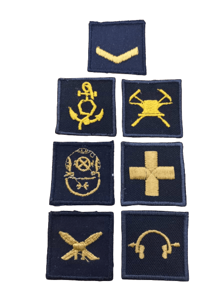 MB INSIGNIA BORDADA OP3 SUB OFICIAL (PAR) - Expresso Militar