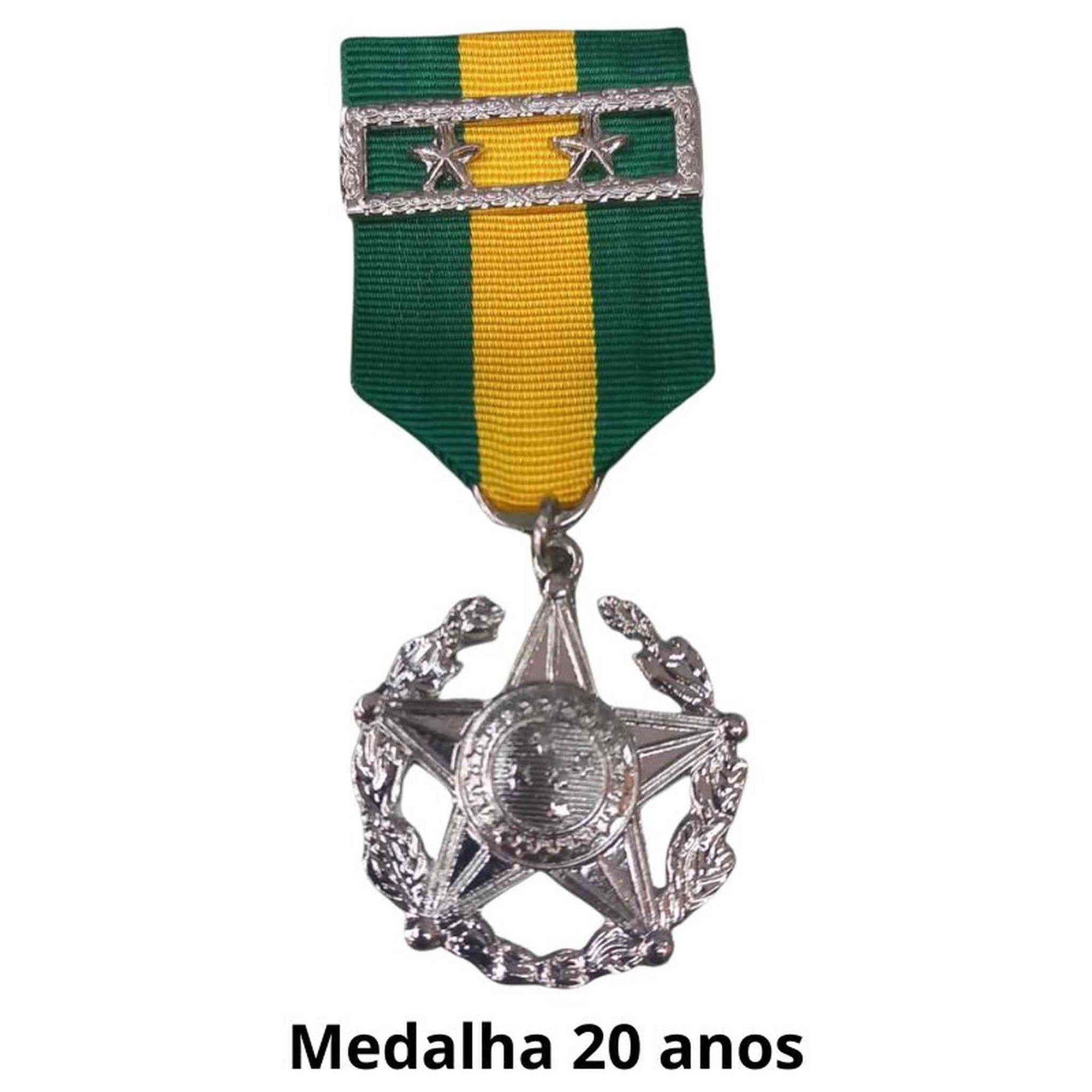 MEDALHA 20 ANOS TEMPO SERVIÇO - Expresso Militar