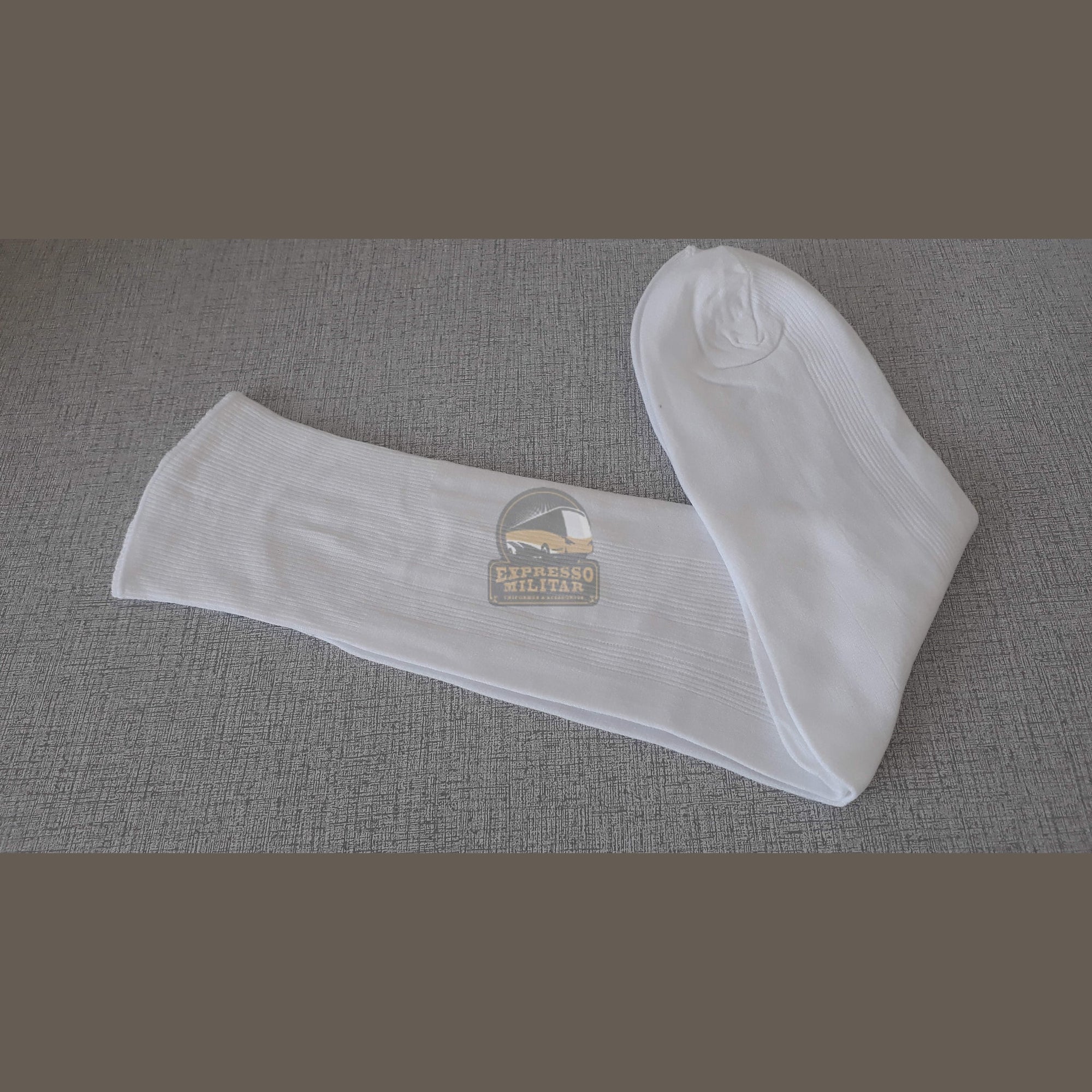 MEIA SOCIAL BRANCA - Expresso Militar