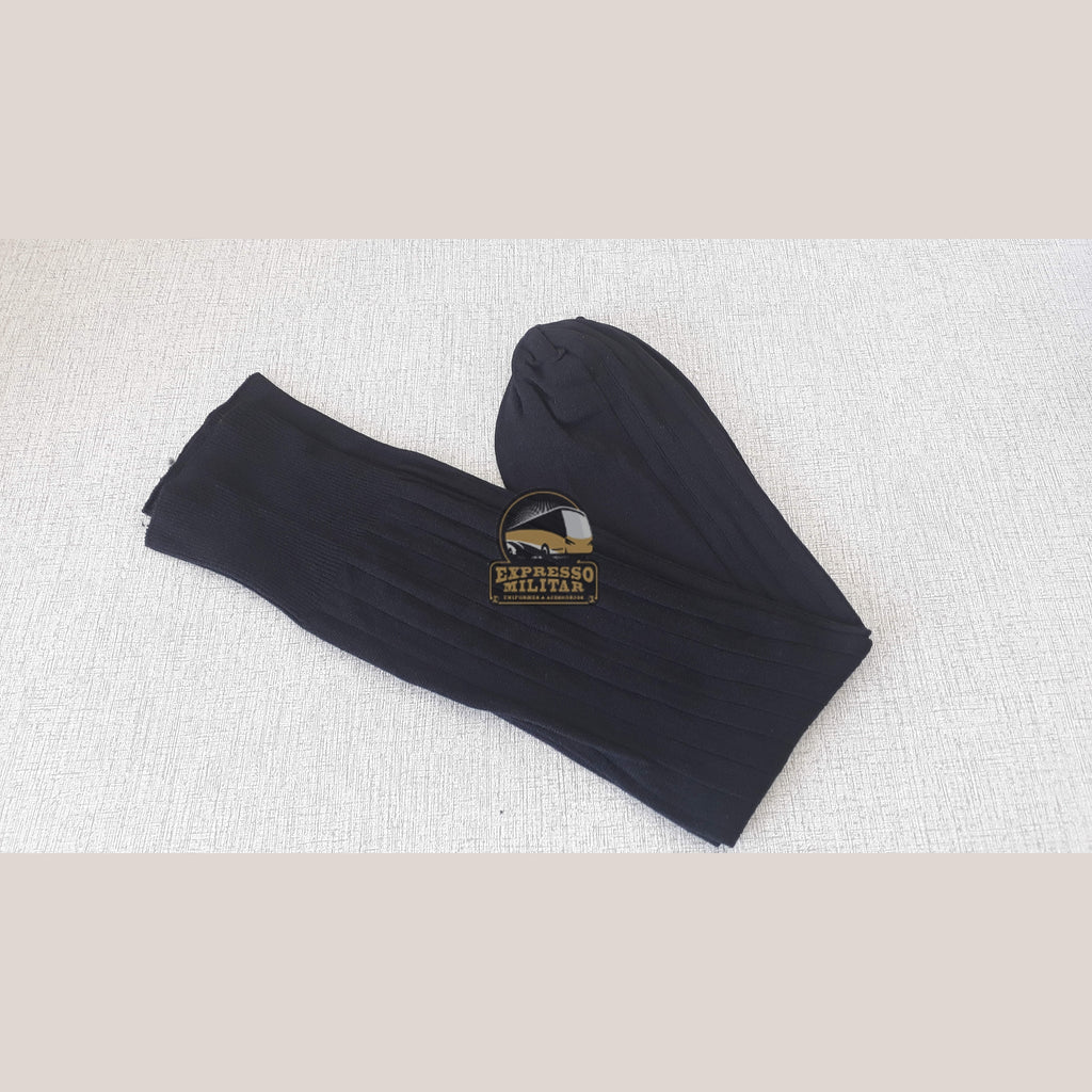 MEIA SOCIAL PRETA - Expresso Militar