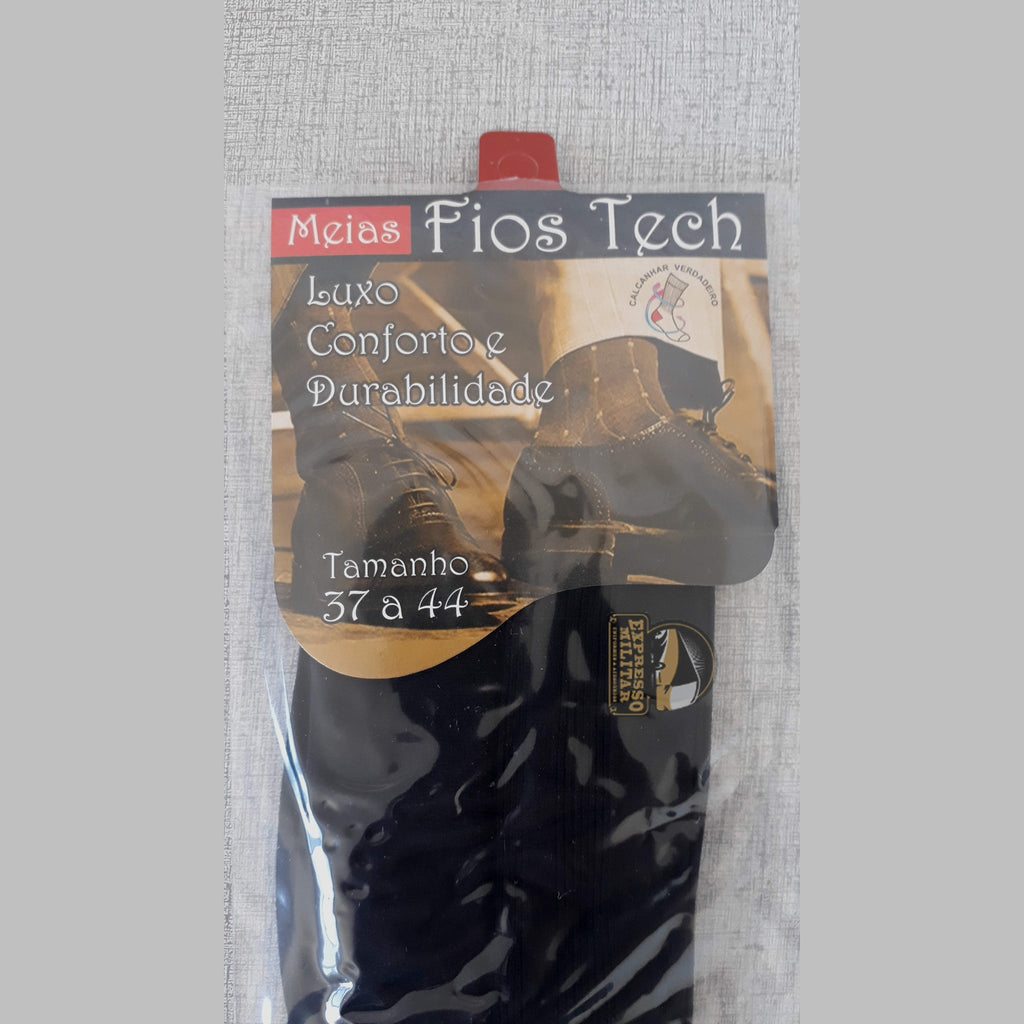 MEIA SOCIAL PRETA - Expresso Militar