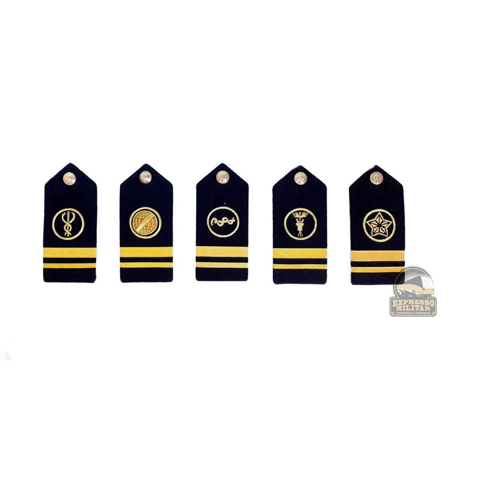 PLATINA DE OMBRO MB 1 TENENTE RM2 - Expresso Militar