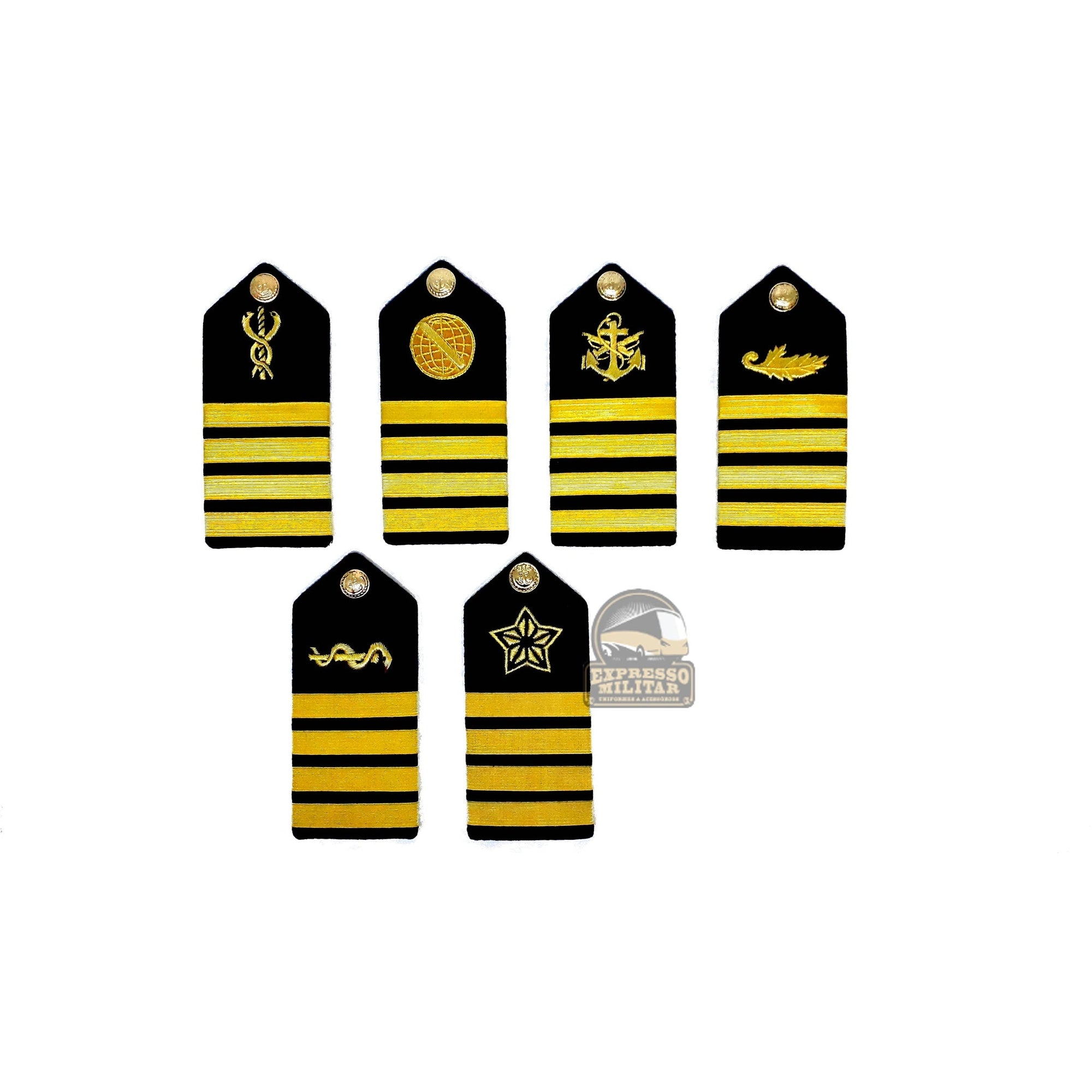 PLATINA DE OMBRO MB CMG - Expresso Militar