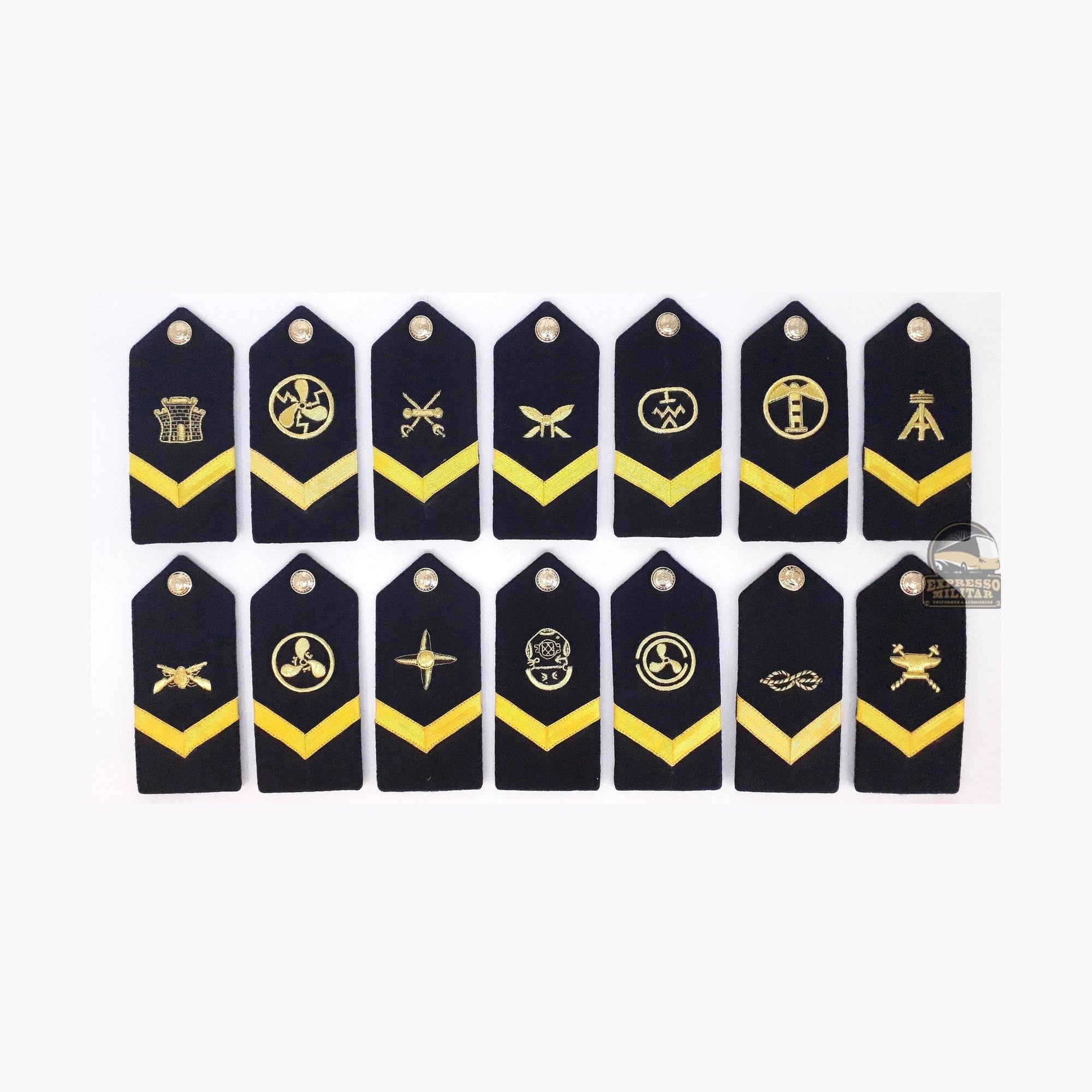 PLATINA DE OMBRO MB SUB OFICIAL - Expresso Militar