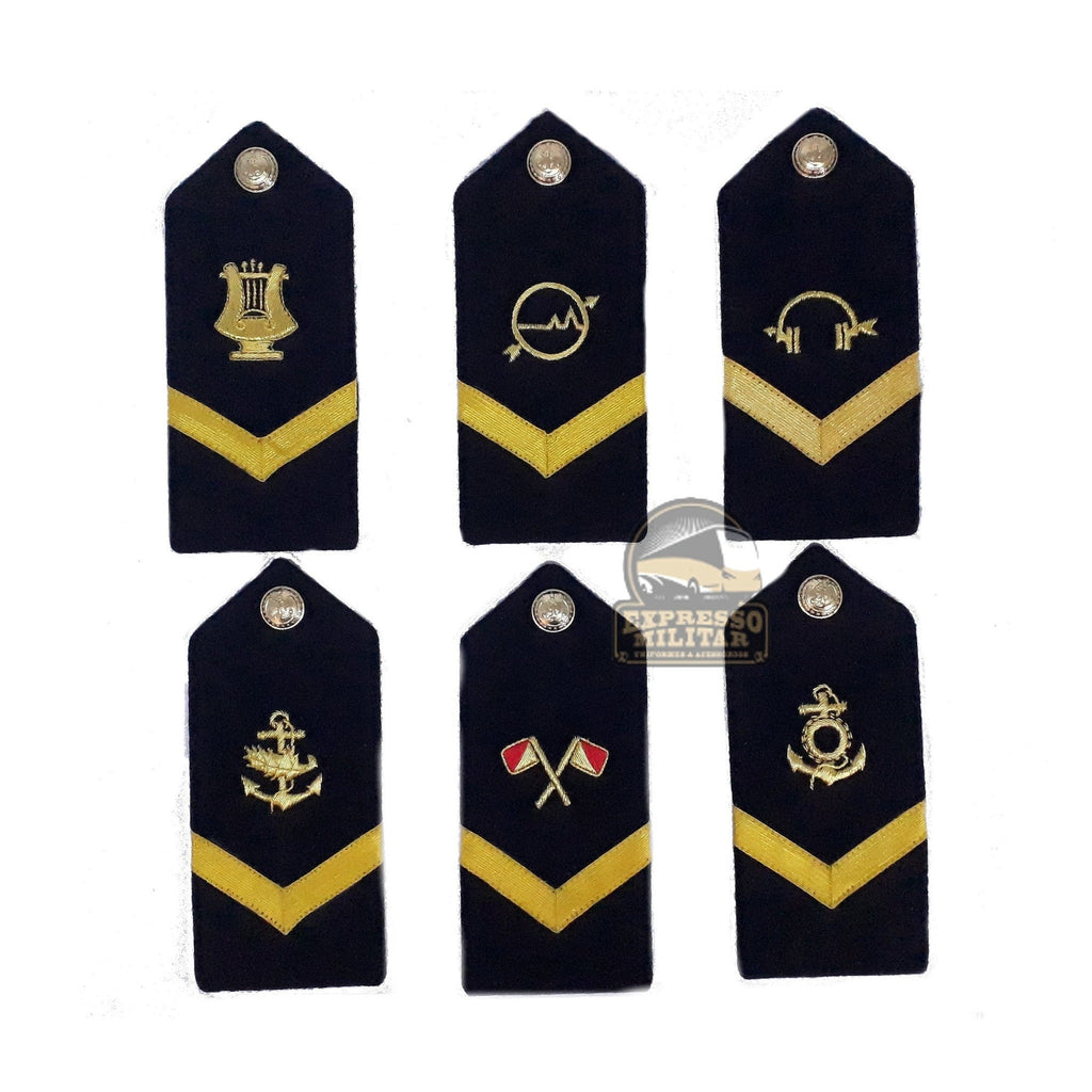 PLATINA DE OMBRO MB SUB OFICIAL - Expresso Militar