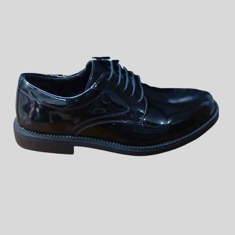 SAPATO PATRIOTA VERNIZ PRETO MARINHA - Expresso Militar
